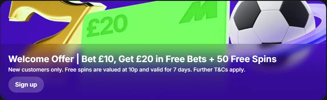 midnite betting bonus