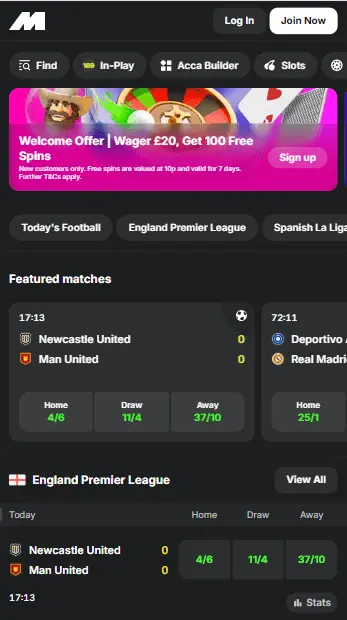 midnite bet mobile