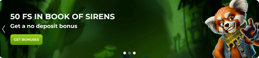 Dashboard eines Pay-N-Play Online-Casinos ohne Anmeldung
